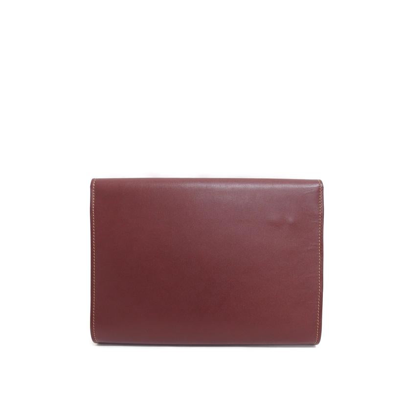 Cartier カルティエ/マストライン/クラッチバッグ/ボルドー/ヴィンテージ//Aランク/04