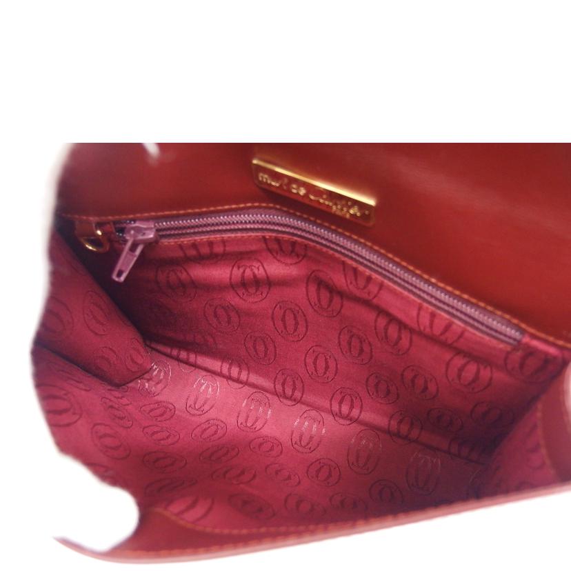 Cartier カルティエ/マストライン/クラッチバッグ/ボルドー/ヴィンテージ//Aランク/04