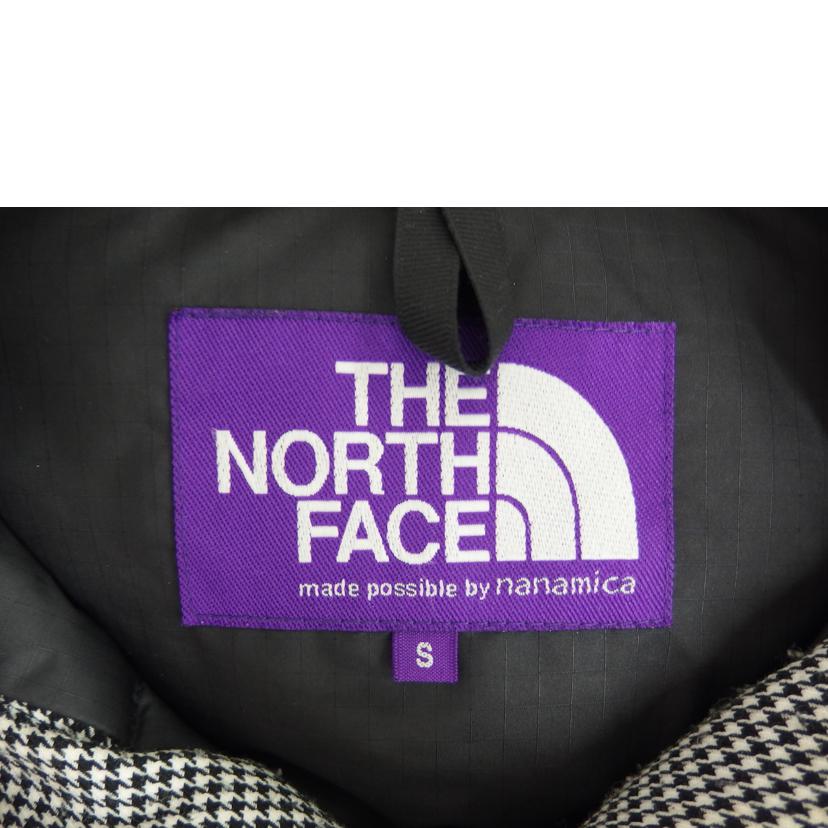 TNF TNF/ダウンジャケット/千鳥格子/ND2863N//サイズS/Bランク/82