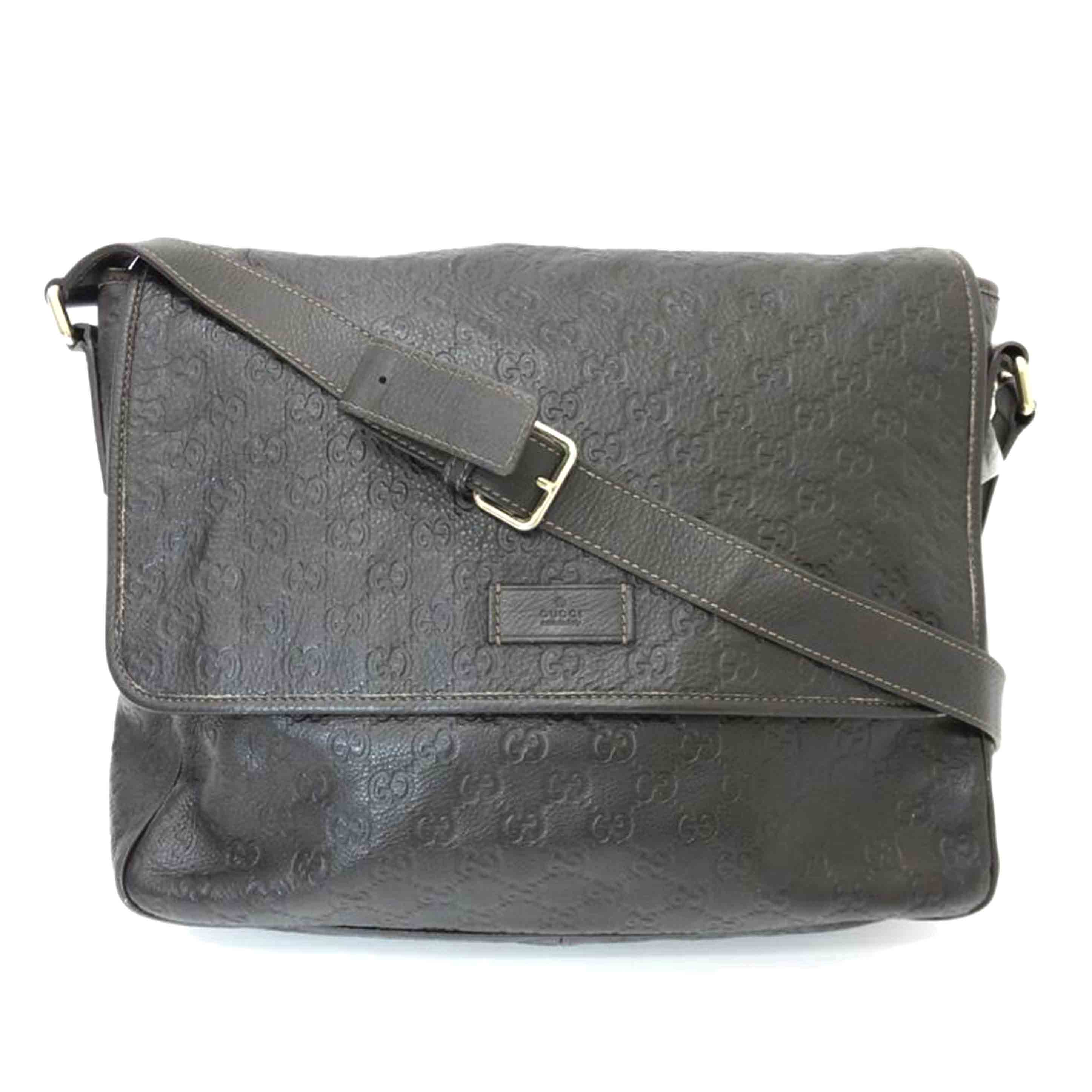 GUCCI グッチ/グッチシマレザーショルダー/223665//491***/ABランク/88