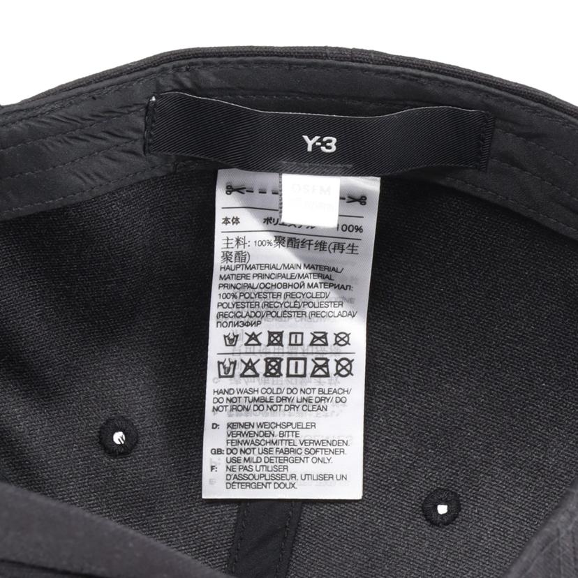 ヨウジヤマモトyouji yamamoto ヨウジヤマモト/Y-3キャップ/D-91074//Aランク/93