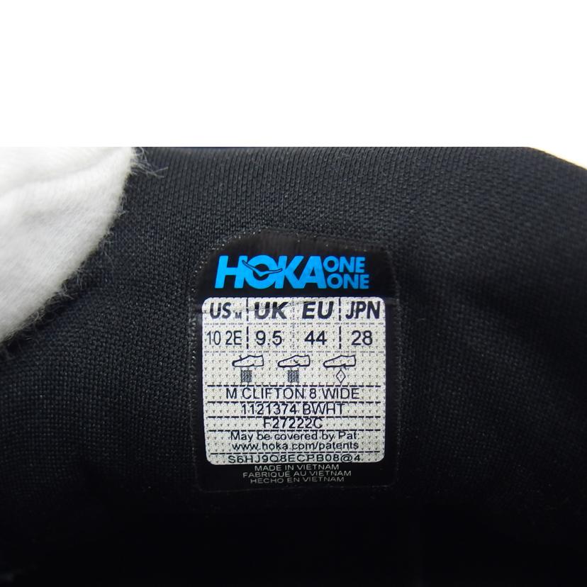 HOKAONEONE ホカオネオネ/クリフトン8ワイド/ローカットスニーカー/ブラック/1121374//Bランク/04