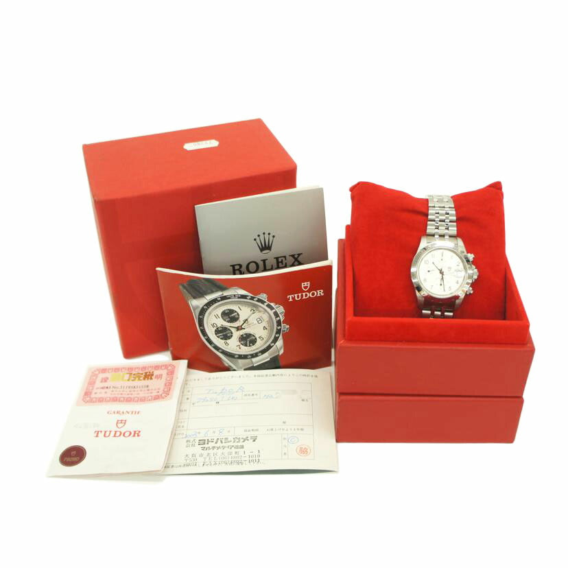 TUDOR チューダー チュードル/クロノタイム・タイガー・シルバー/メンズ/自動巻/79280//H27****/Aランク/75