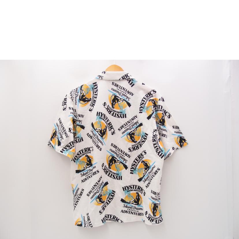 HYSTERIC GLAMOR ヒステリックグラマー/HYSTERIC GLAMOR ISLANDDREAM柄シャツ//Aランク/69