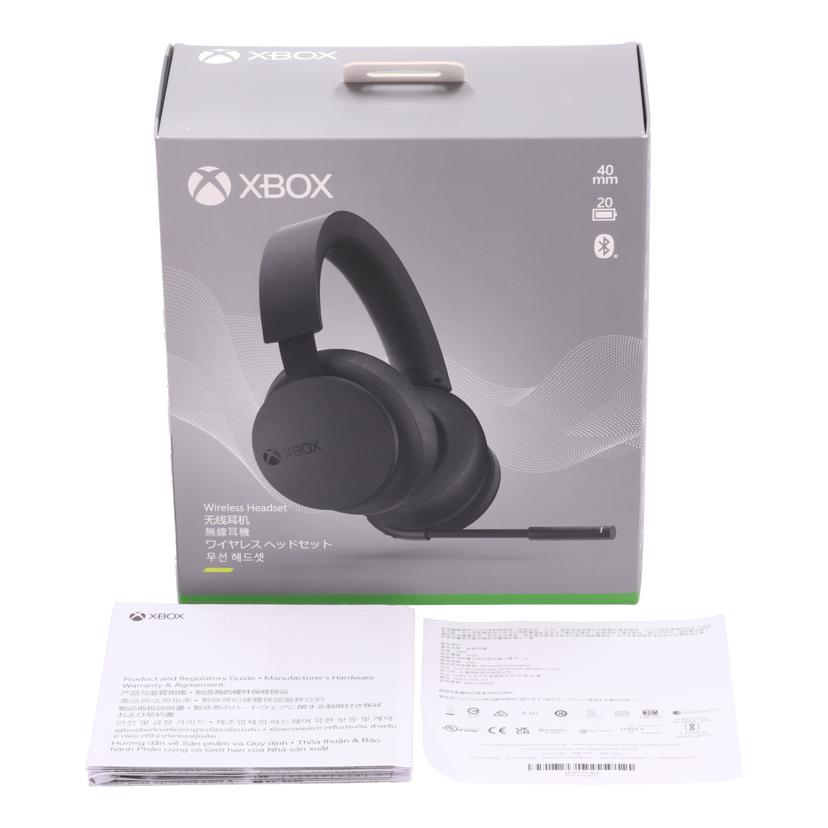 Microsoft マイクロソフト /ワイヤレスヘッドセット/XBOX/TLL-00022//BJ337KV24343KK/ABランク/69