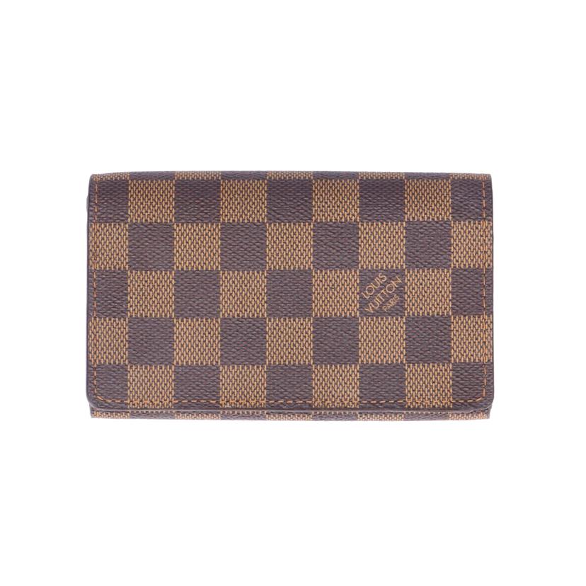 LOUIS VUITTON ルイ・ヴィトン/ポルトフォイユ・トレゾール/ダミエ/エベヌ/N61736//CA0***/Aランク/09