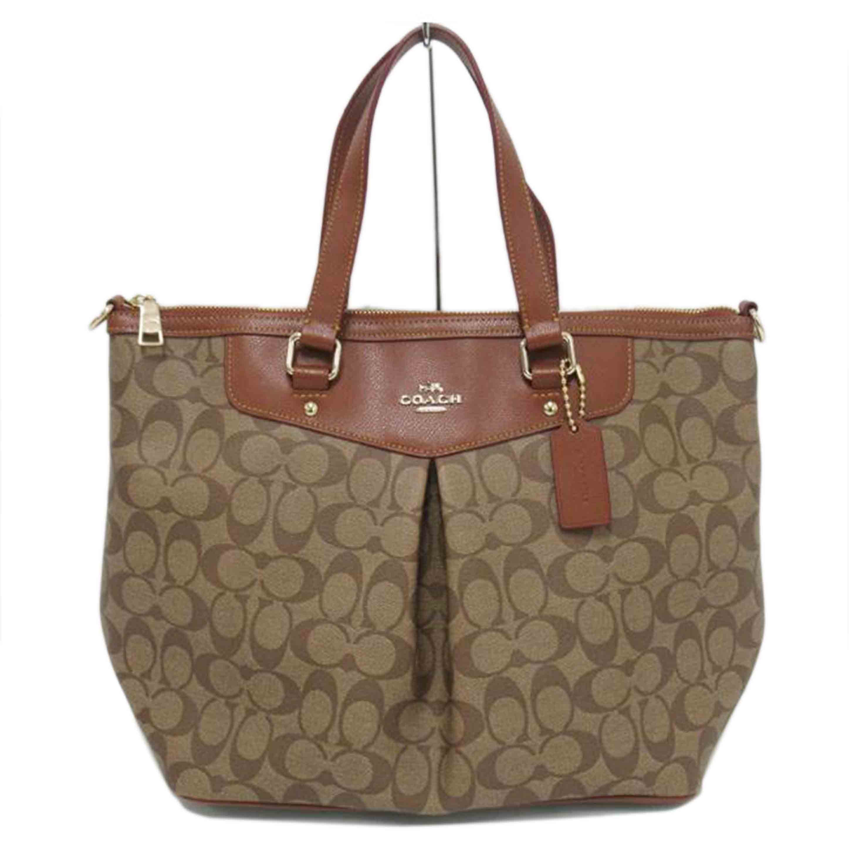 COACH/2wayトートバッグ/シグネチャー/F34614//F15**/Aランク/63