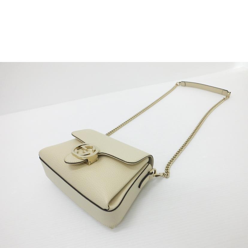 GUCCI グッチ/インターロッキングショルダーバッグ/607720//493***/ABランク/88