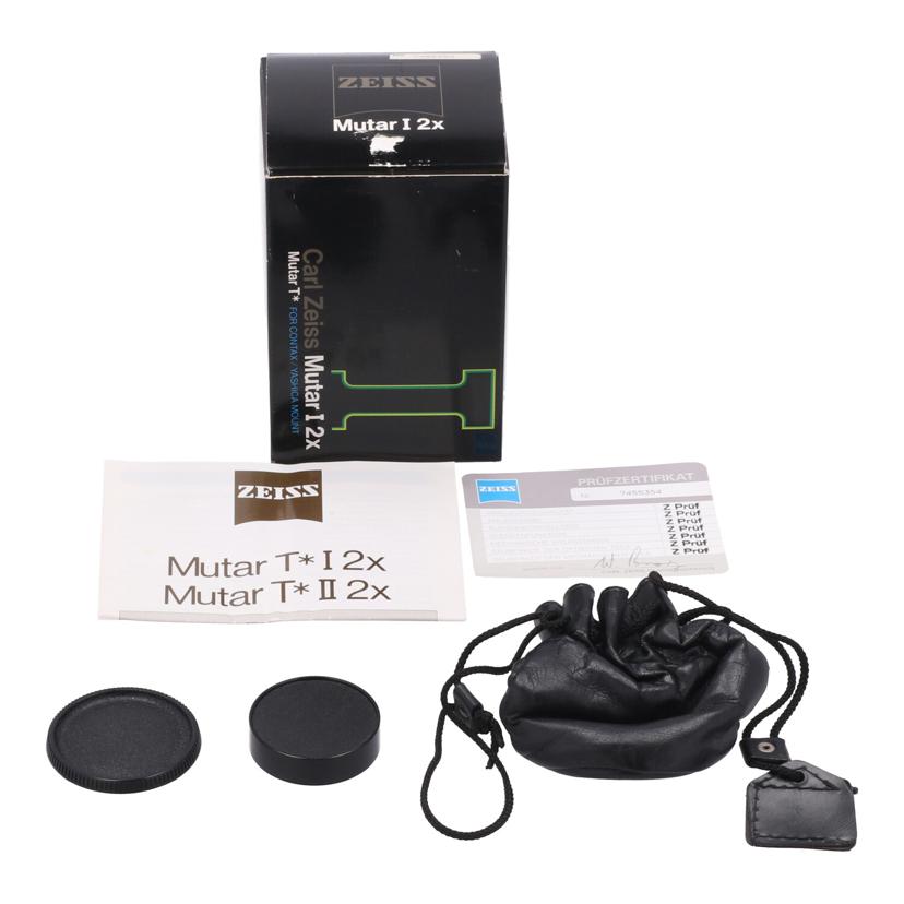 CONTAX コンタックス/テレコンバーター2倍/Carl Zeiss/Mutar I 2x//7455354/Bランク/62