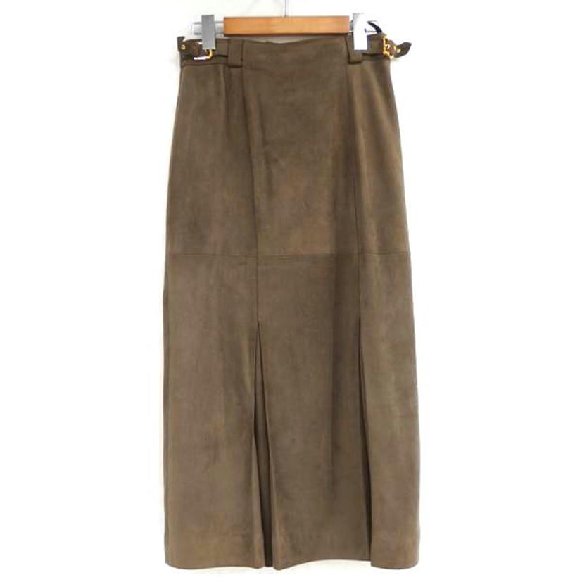 LOEWE スカート ロエベ/LOEWE レザースカート//Bランク/82