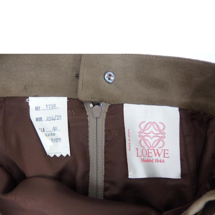 LOEWE スカート ロエベ/LOEWE レザースカート//Bランク/82