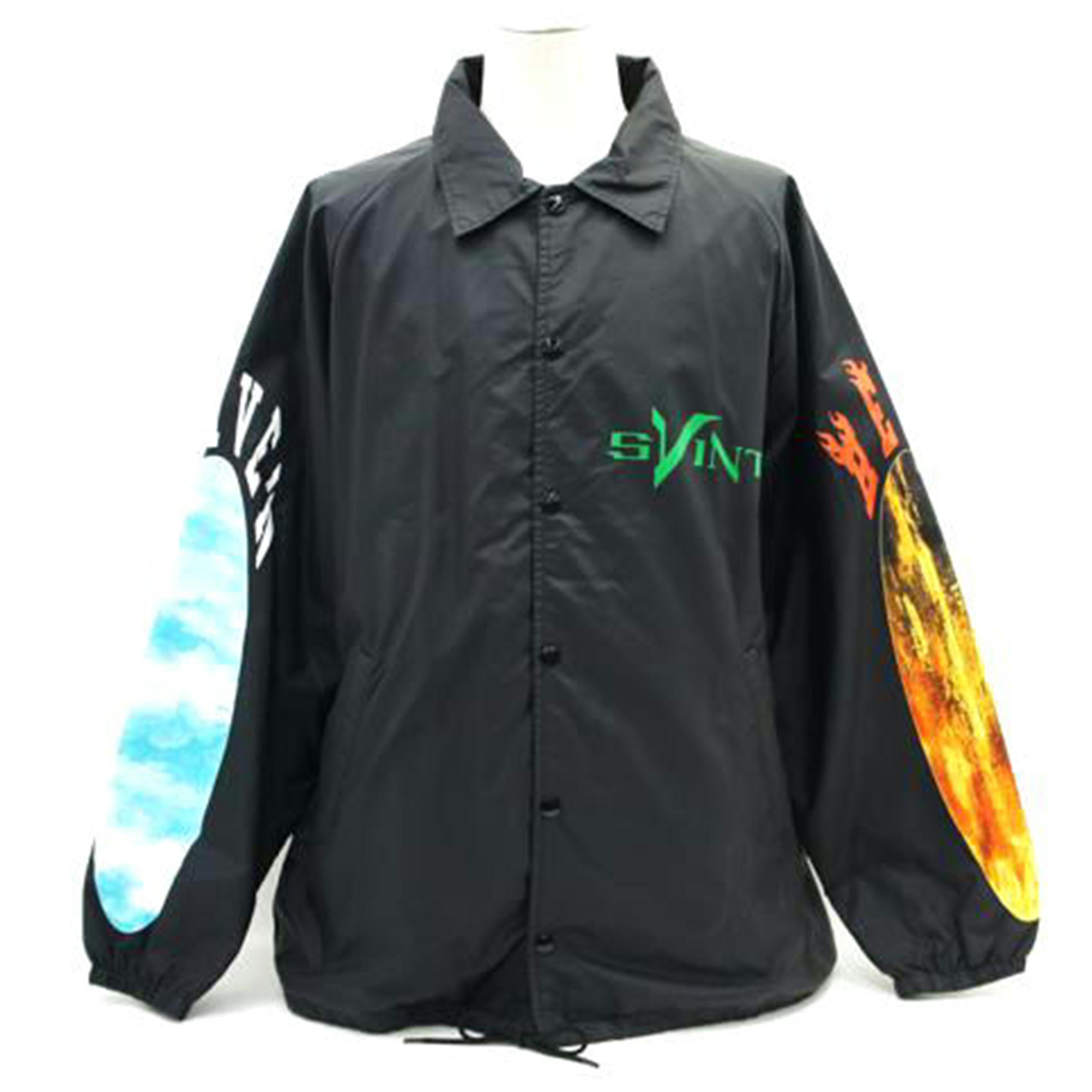 SAINT MICHAEL セントマイケル/×ヴィーローン SKULL コーチジャケット//BCランク/05