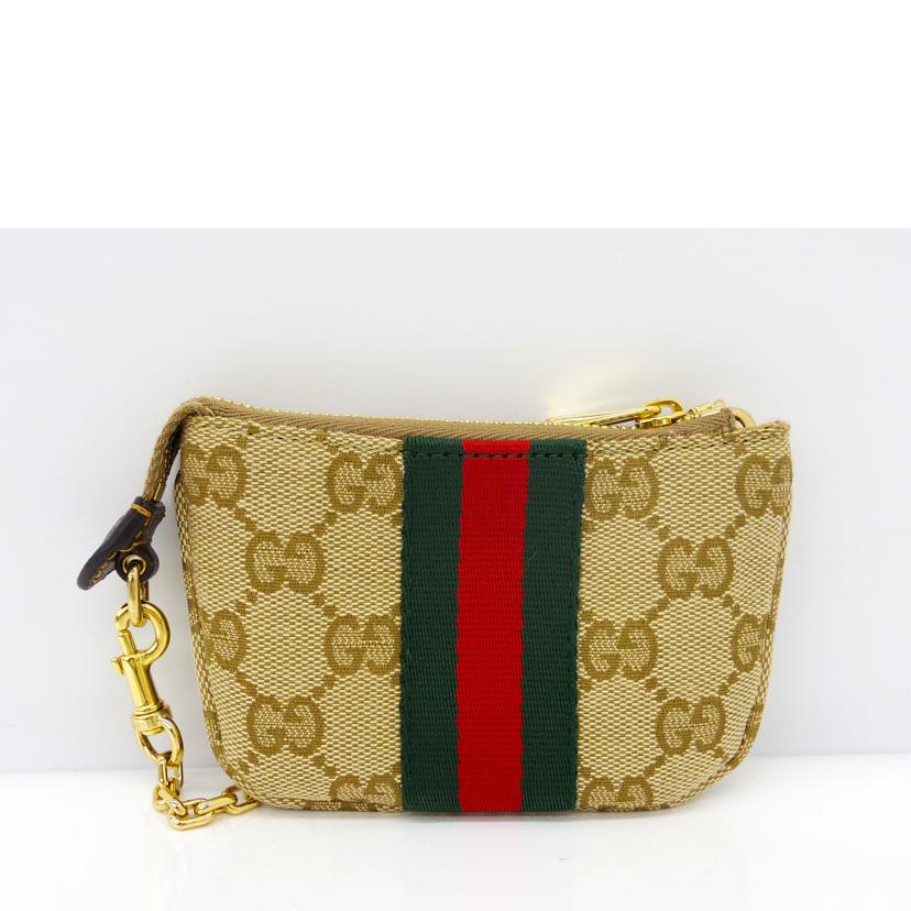 GUCCI グッチ/チェーン付GGコインケース/867347//214*/Aランク/75