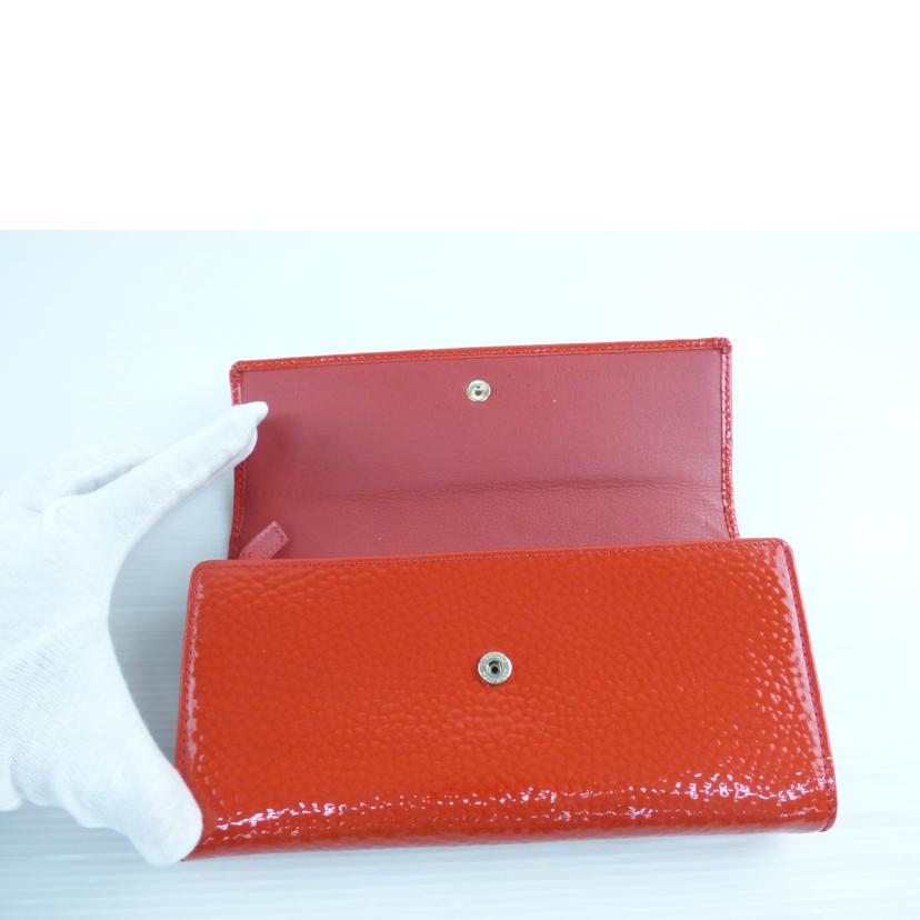 Vivienne Westwood ヴィヴィアンウエストウッド/エナメルレザー長財布//ABランク/64