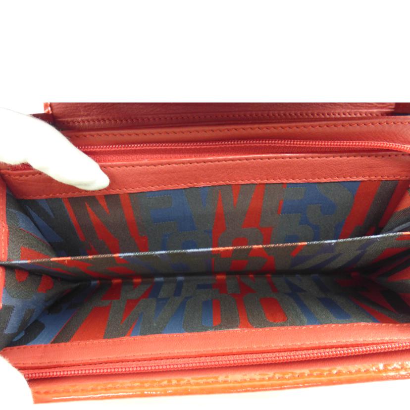 Vivienne Westwood ヴィヴィアンウエストウッド/エナメルレザー長財布//ABランク/64