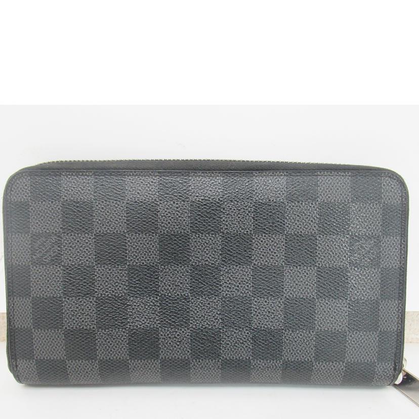 LV/ジッピーオーガナイザー/ダミエ・グラフィット/N63077//CA0***/Aランク/63