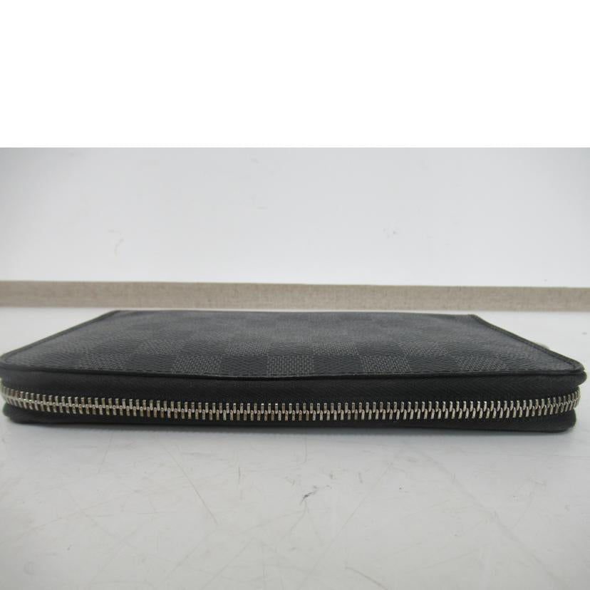 LV/ジッピーオーガナイザー/ダミエ・グラフィット/N63077//CA0***/Aランク/63