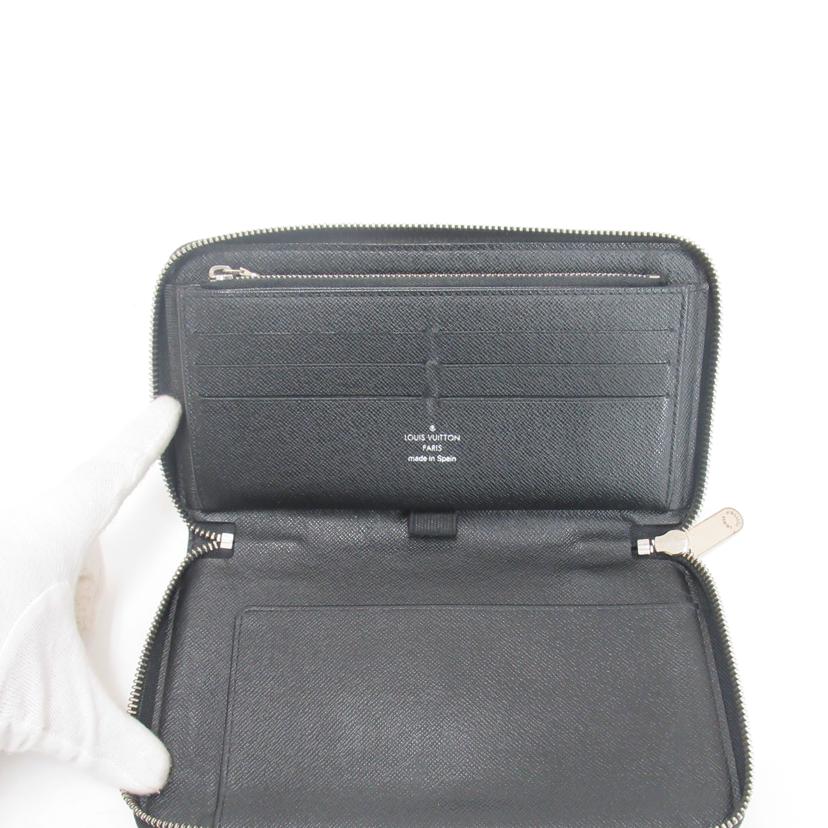 LV/ジッピーオーガナイザー/ダミエ・グラフィット/N63077//CA0***/Aランク/63