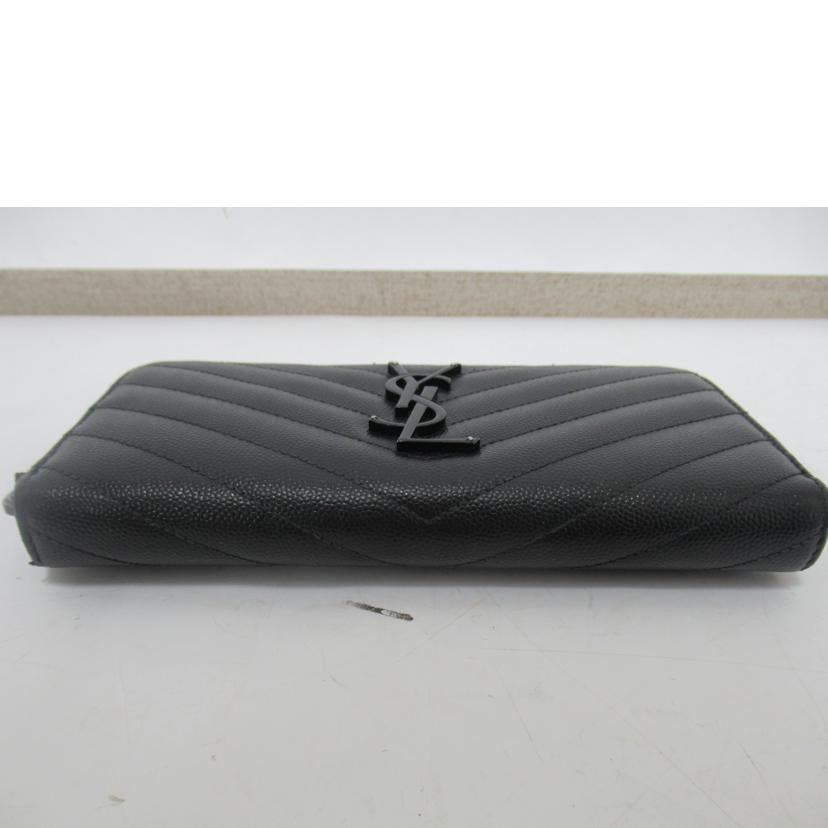 SAINT LAUREN/ ラウンド長財布 /358094//ABランク/63