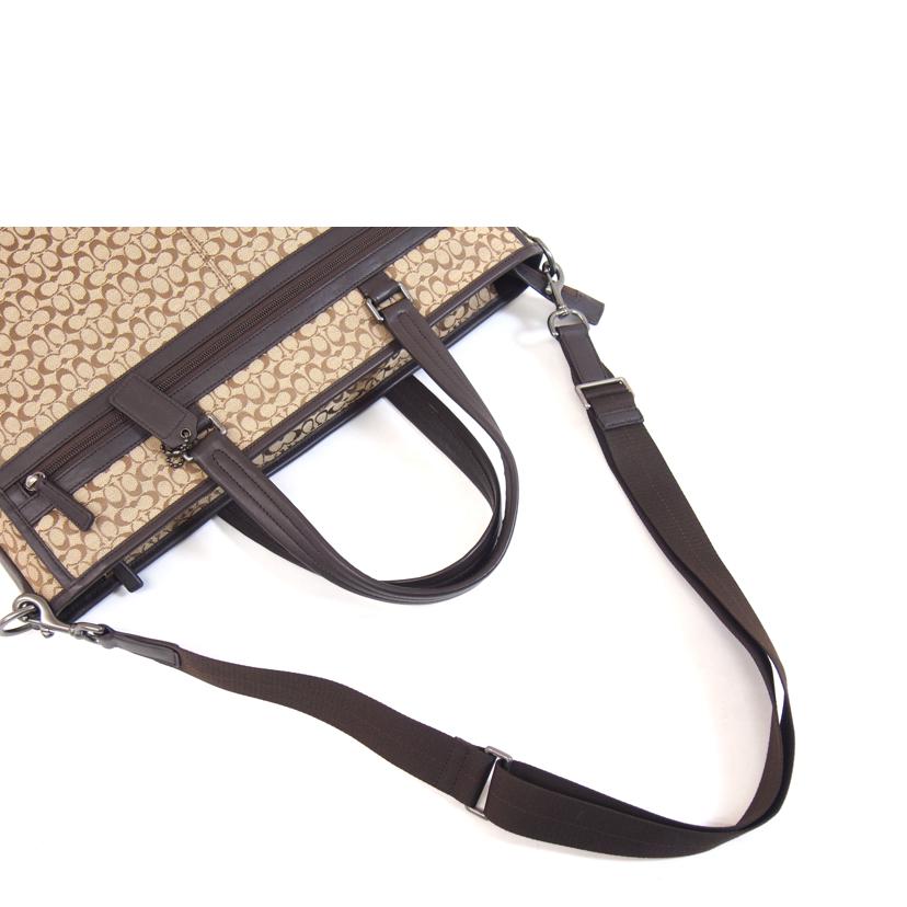 COACH コーチ/ミニシグネチャー2Wayビジネスバック/F70697//K12**/ABランク/71