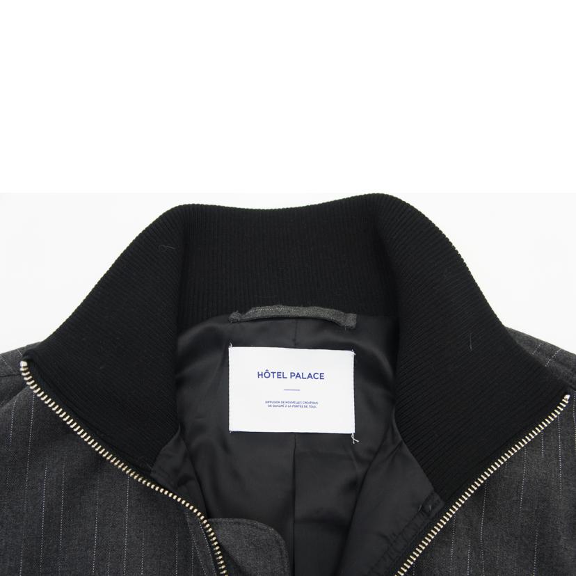 nano universe ナノユニバース/HOTEL PALACE レインストライプ中綿ダブルジップブルゾン/668-3212220//Sランク/05