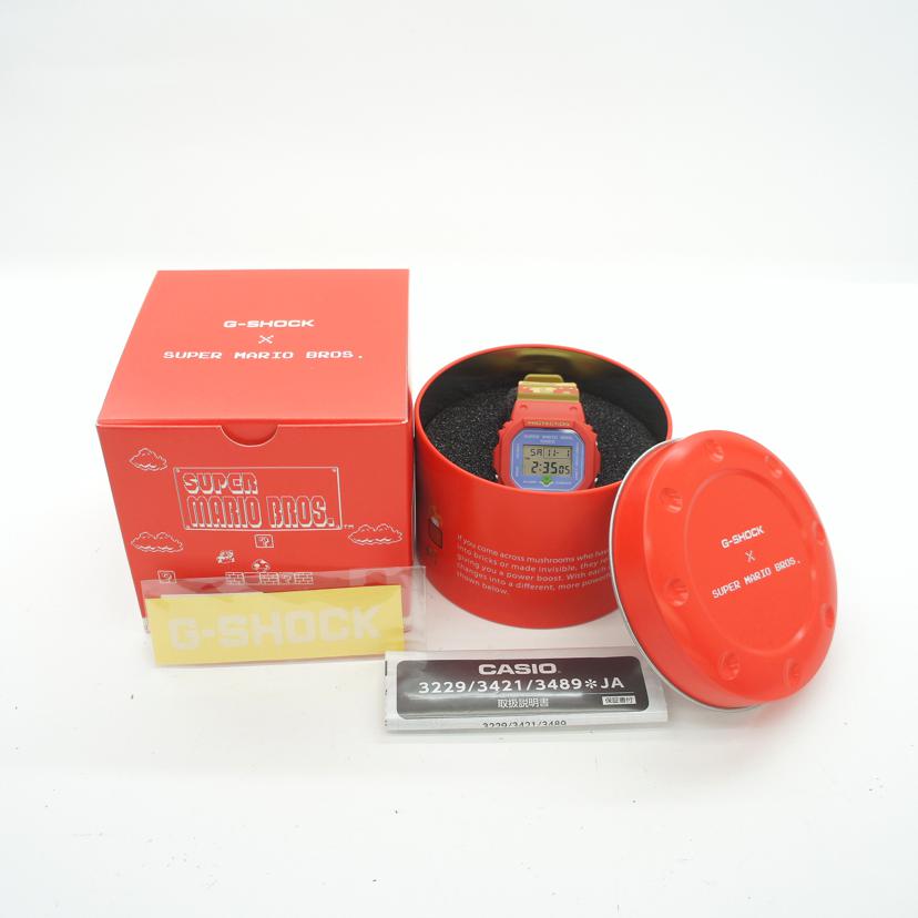 CASIO カシオ/G-SHOCK/スーパーマリオブラザーズコラボ/DW-5600SMB-4JR//322*/SAランク/77