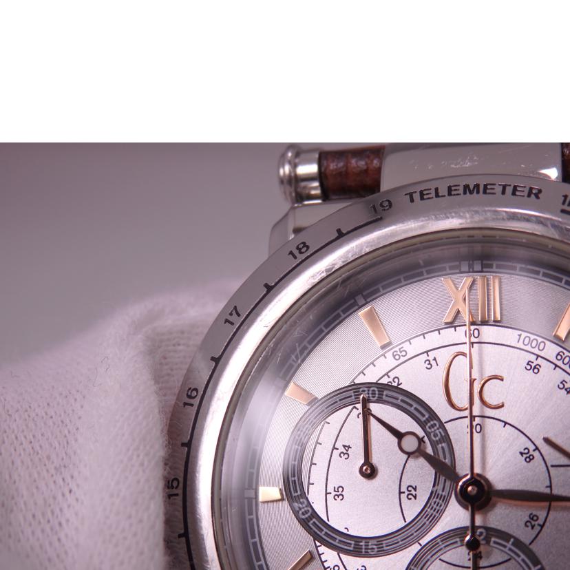 GC Guess Collection ジーシーゲスコレクション/メンズ時計/レザー/クォーツ/X44005G1//Bランク/76