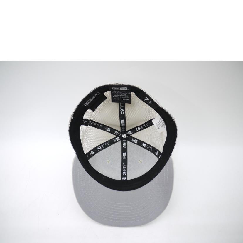 Supreme シュプリーム/×NEWERAメッシュキャップ/ベージュ//Aランク/69