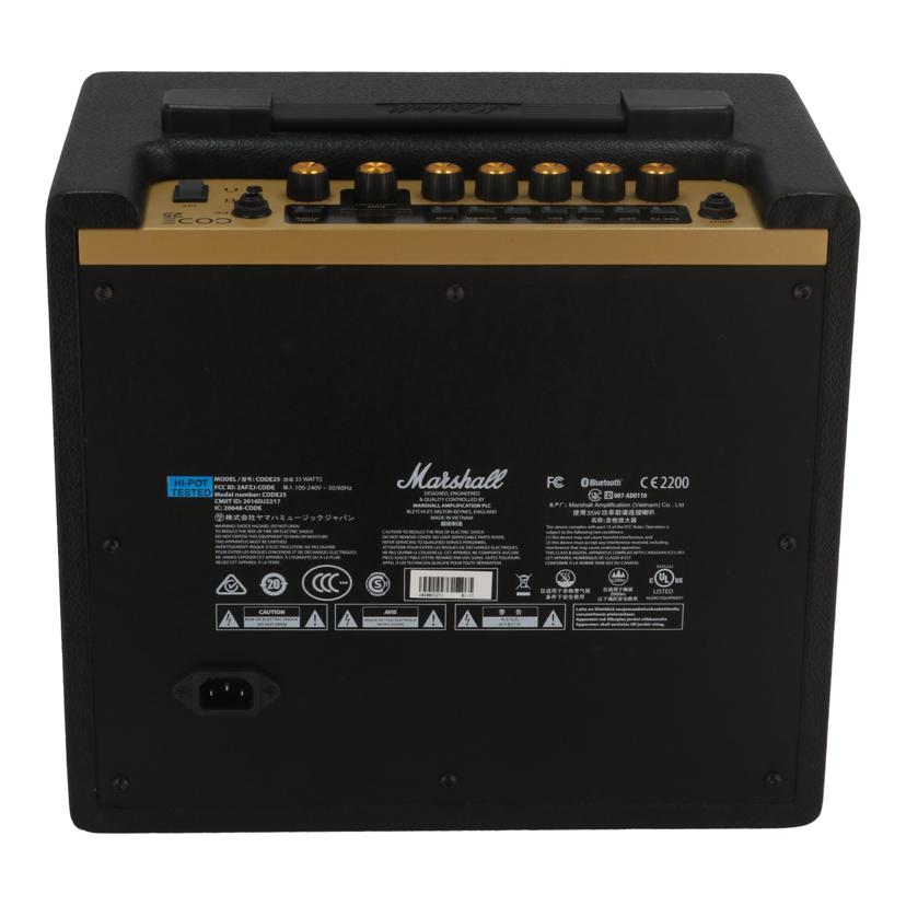 Marshall マーシャル /ギターアンプ/CODE25//V0200CC27J/Bランク/82