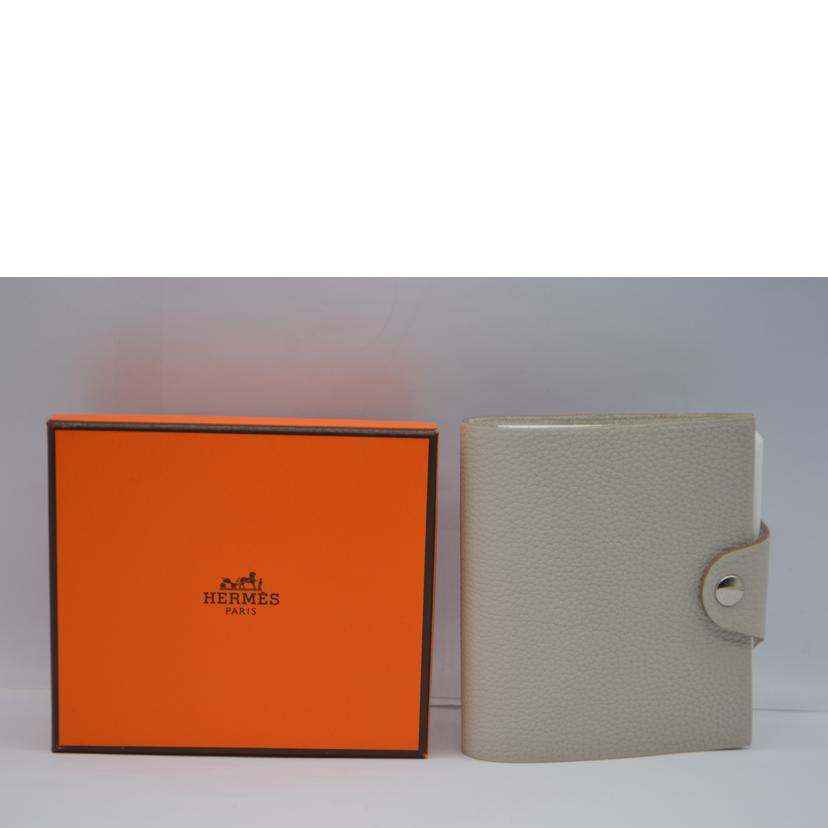 HERMES エルメス/ノートカバーユリス ミニ/ヴォートゴ/クレ/H046000CK//K A********/SAランク/89