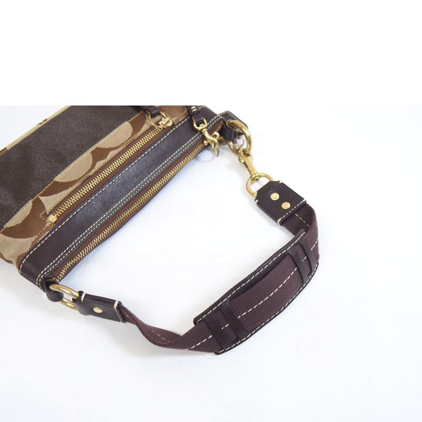 COACH コーチ/シグネチャーストライプショルダーポーチ/10120//H06**/Aランク/71