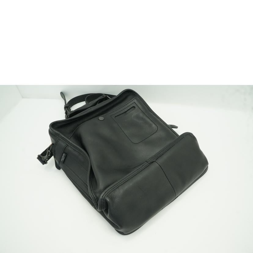 PORTER ポーター/レザー2Wayショルダー バロン 黒//ABランク/42