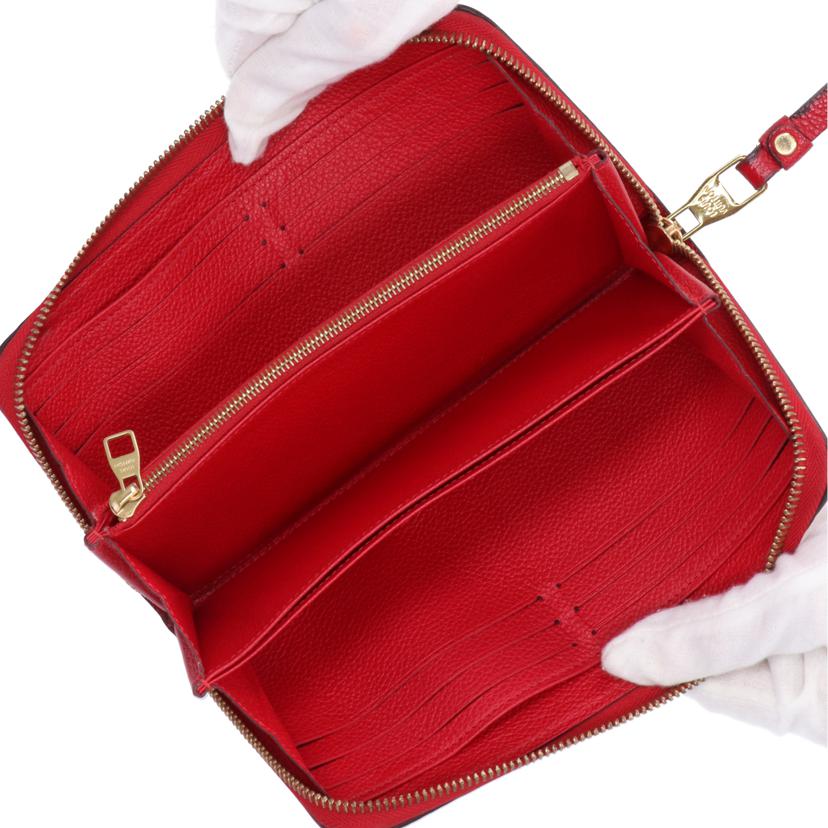 LOUIS VUITTON ルイ・ヴィトン/ジッピーウオレット/モノグラムアンプラント/スカーレット/M63691//SP0***/Bランク/94