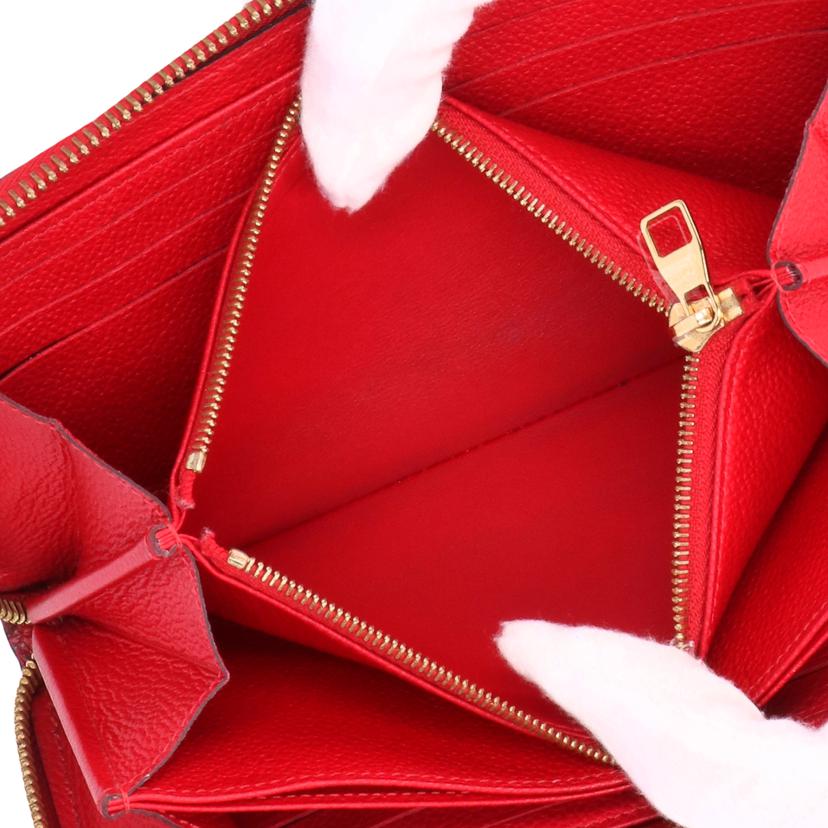 LOUIS VUITTON ルイ・ヴィトン/ジッピーウオレット/モノグラムアンプラント/スカーレット/M63691//SP0***/Bランク/94