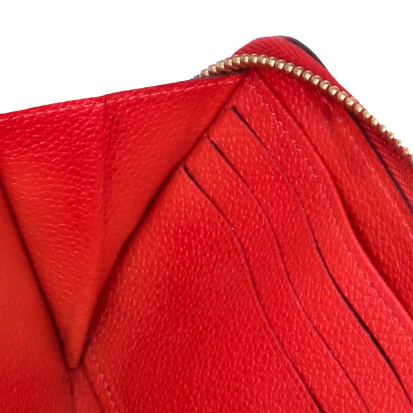 LOUIS VUITTON ルイ・ヴィトン/ジッピーウオレット/モノグラムアンプラント/スカーレット/M63691//SP0***/Bランク/94