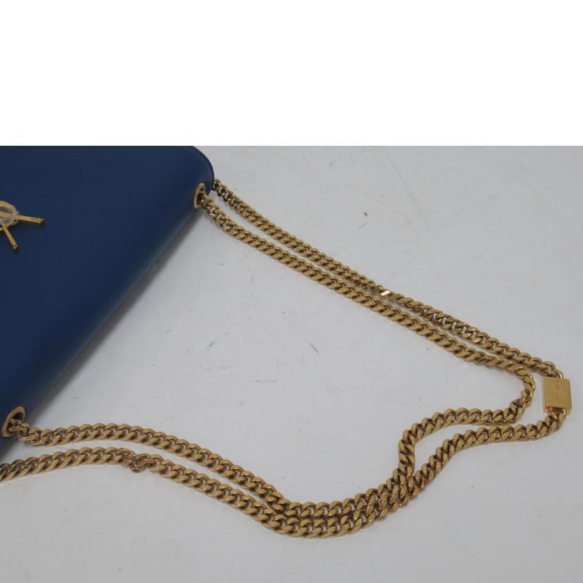 SAINT LAURENT/チェーンショルダーバッグ/354119//021*/Aランク/63