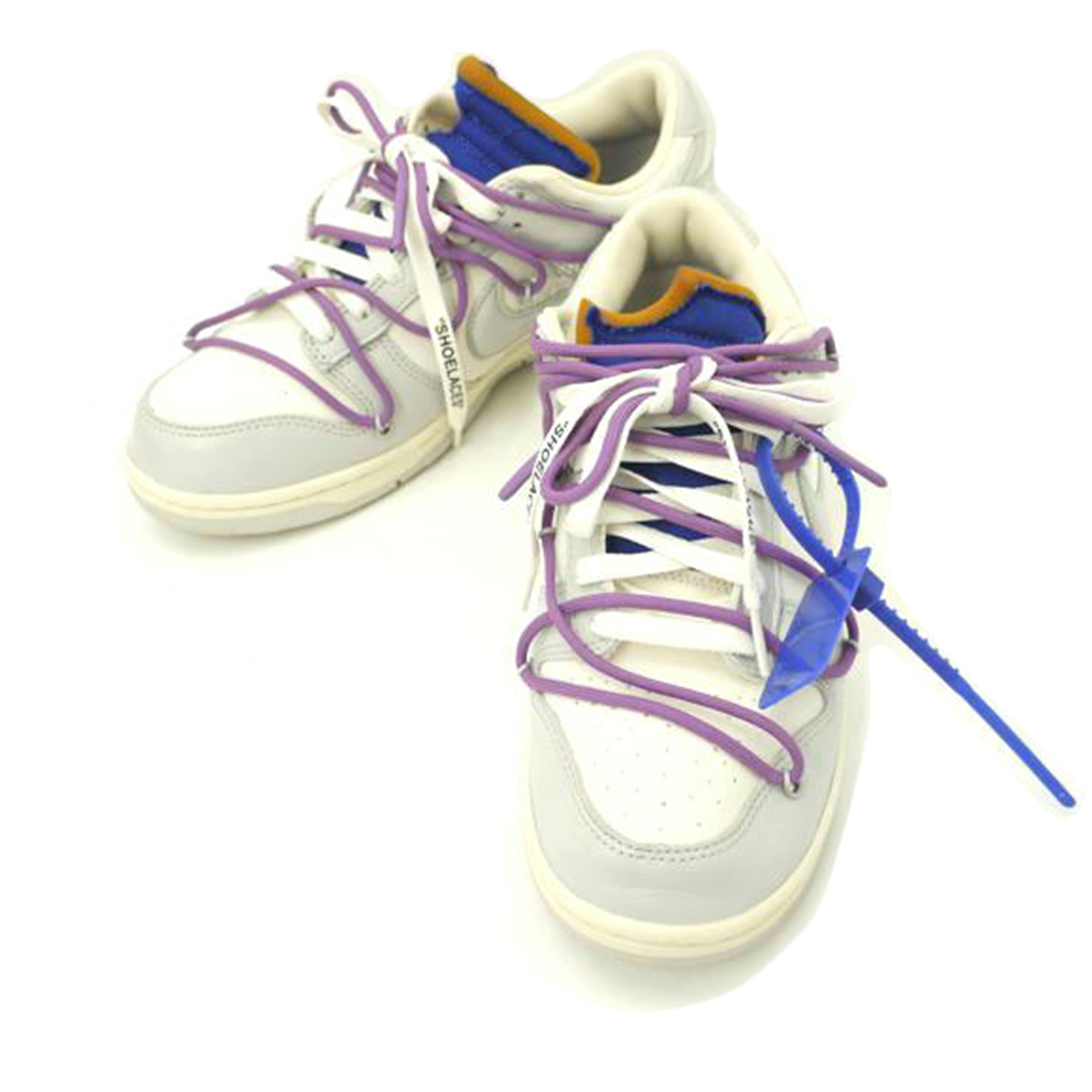 NIKE×OFF WHITE ナイキ×オフホワイト/ダンクLOW1of50"Lot48"/DM1602-107//Aランク/69