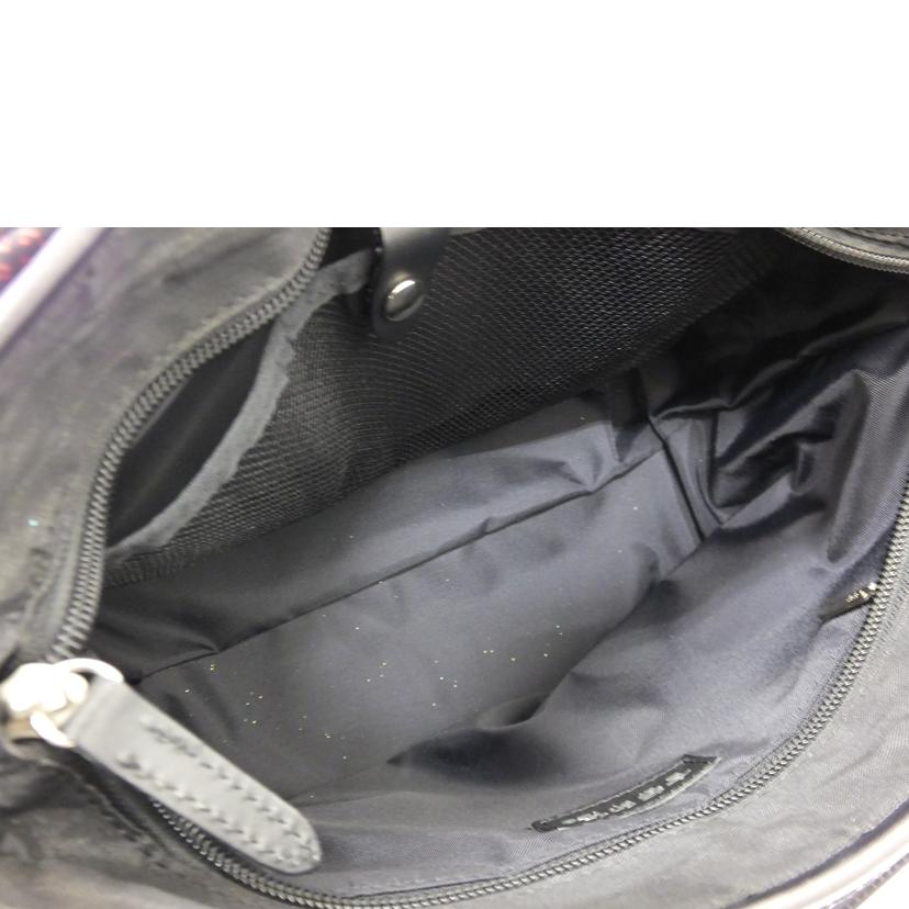 古都印伝 こといんでん/ラメ入りハンドバッグ//ABランク/88