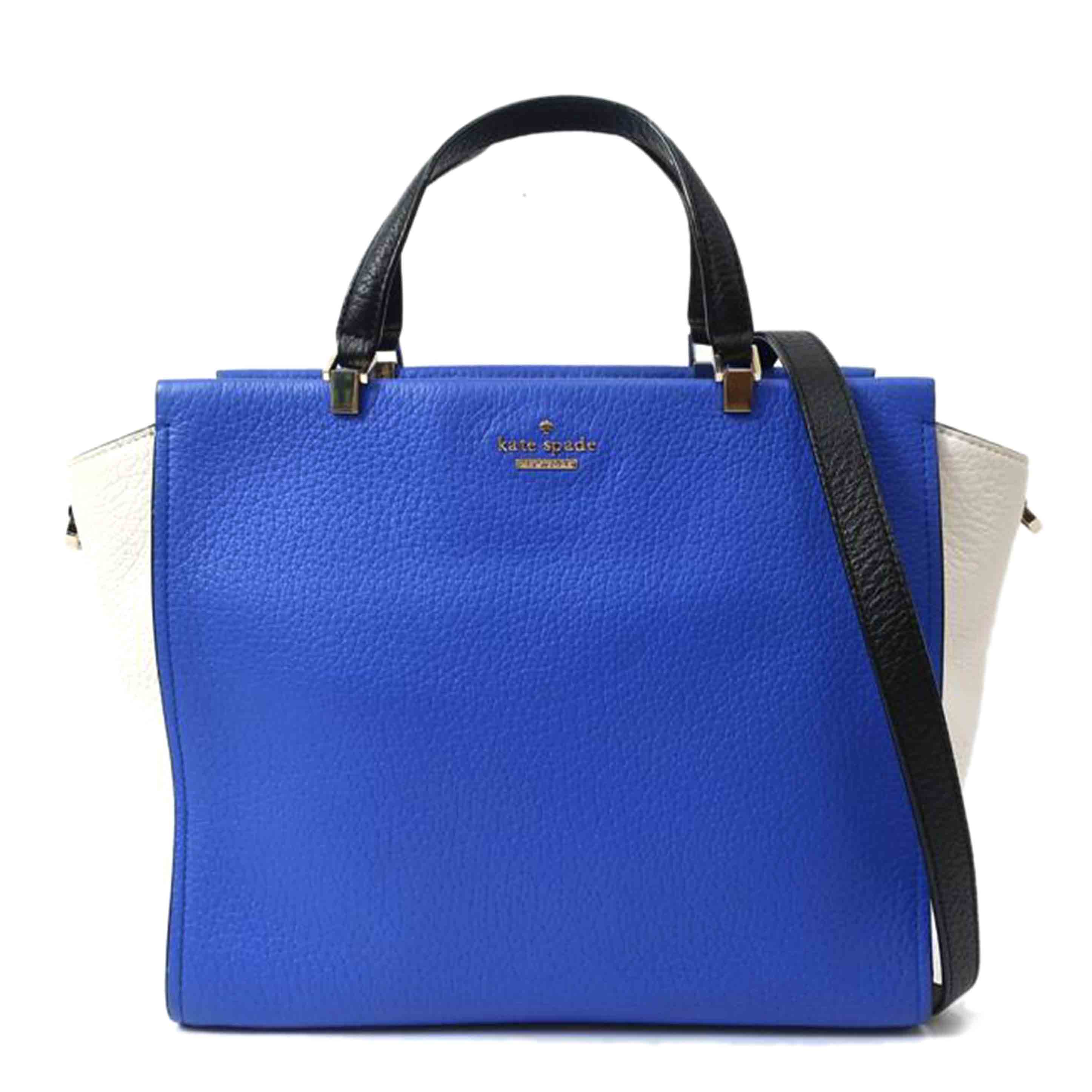 Kate Spade ケイトスペード/2WAYバッグ ブルー ホワイト/PXRU5310//Aランク/65