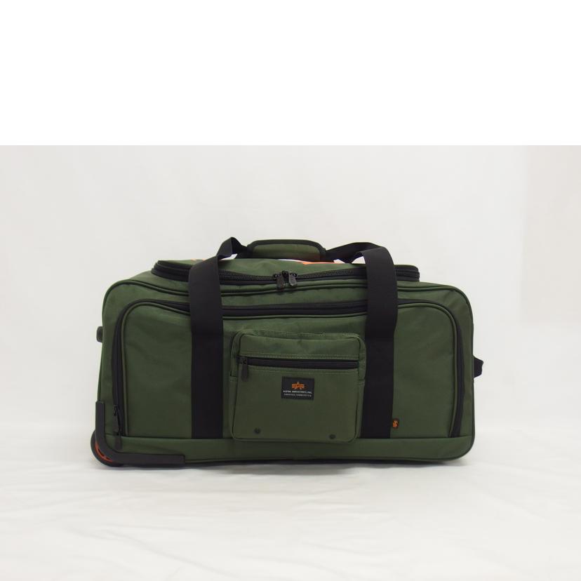 ALPHA アルファ/ボストンキャリーバッグ55L/カーキ/1680D//ABランク/04