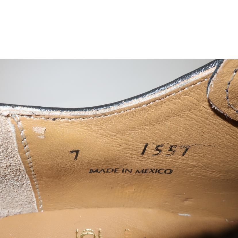 CAMINAND×JOUNAL STANDARD カミナンド×ジャーナルスタンダード/ビジネスシューズ プレーントゥ 外羽 サイズ7 ブラック/1557//Aランク/65