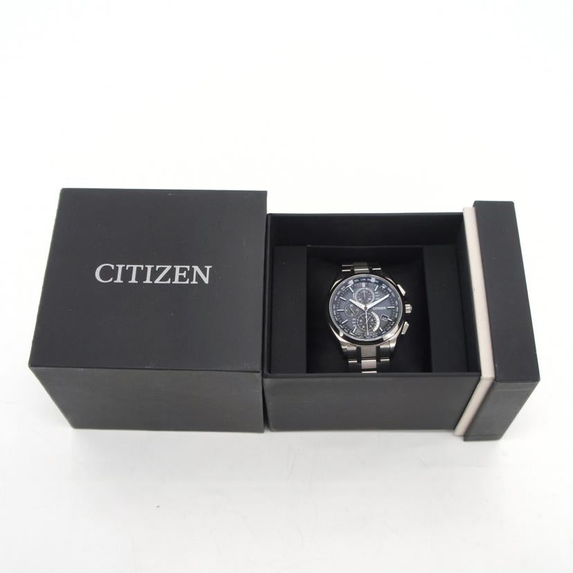 CITIZEN シチズン/アテッサ・チタニウム/メンズ/電波ソーラー/AT8040-57E//2D2******/Aランク/94