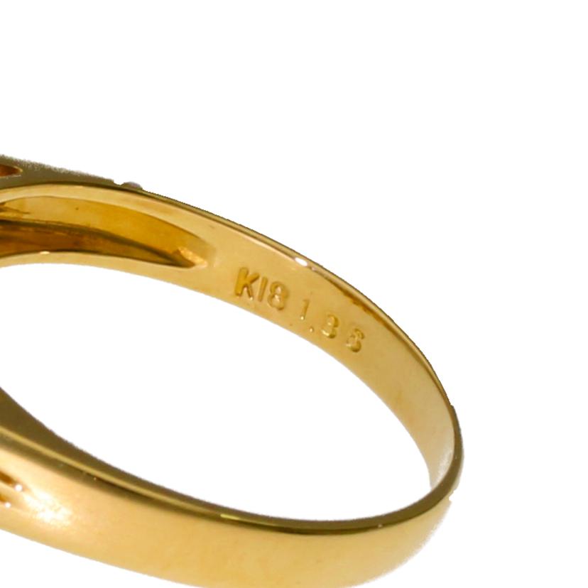K18/K18 サファイアリング1.36ct #10//Aランク/67