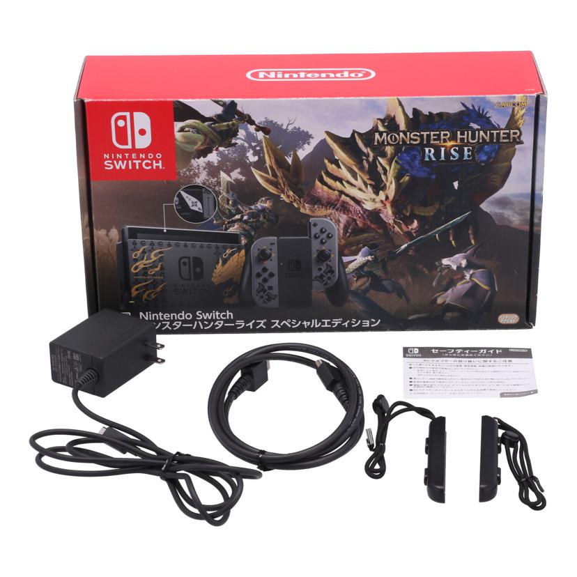 Nintendo 任天堂 ニンテンドー /Nintendo Switch 本体 モンスターハンターライズ スペシャルエディション/HAD-S-KGAGL//XKJ10064740880/ABランク/69