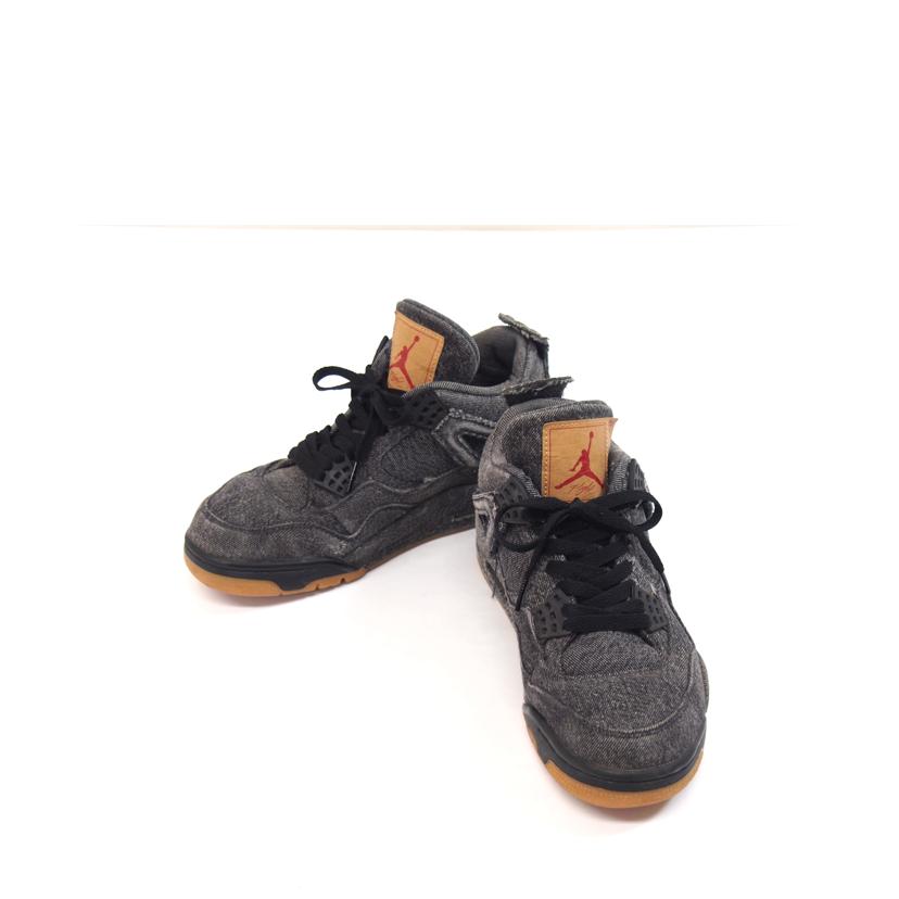 NIKE×Levis ナイキ×リーバイス/NIKE&LEVI’S AIR JORDAN RETRO4 /A0257-001//-/Bランク/71