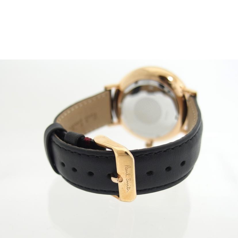 Paul Smith ポールスミス/ブラック文字盤/デイトウォッチ/クォーツ/P10081//110***/ABランク/04