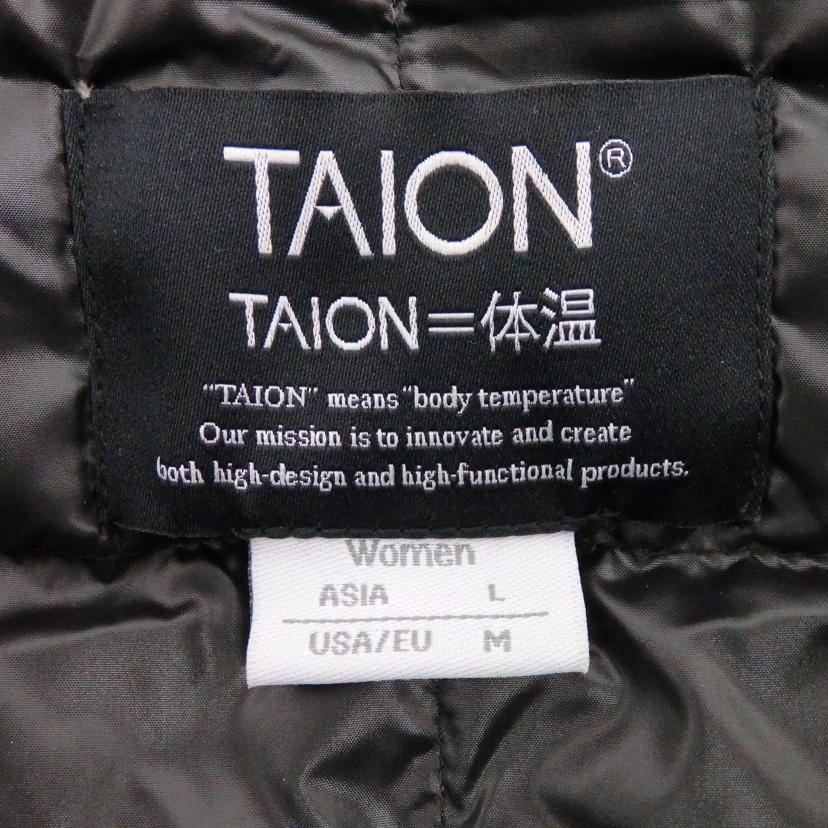 TAION タイオン/ロング ダウンベスト//Aランク/77