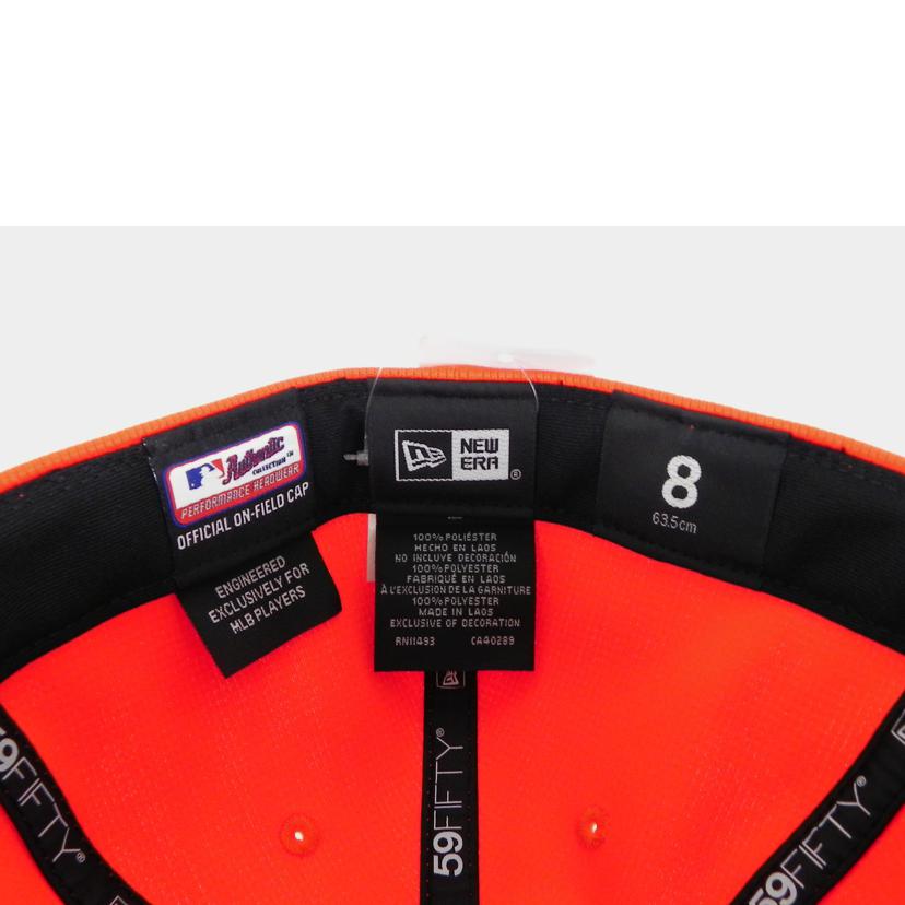 New Era ニューエラ/キャップ MLB25 ST 5950 NEYMET OTC JP/バーントオレンジ×ネイビー//SAランク/81