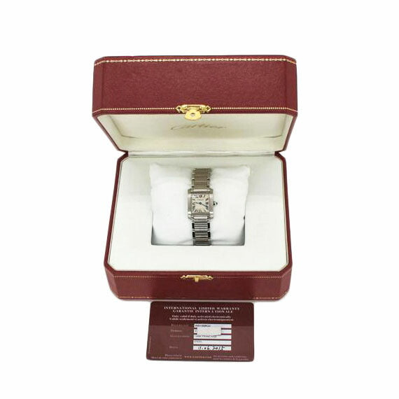 Cartier カルティエ/タンクフランセーズSM/レディース/クオーツ/W51008Q3//238*********/Aランク/84