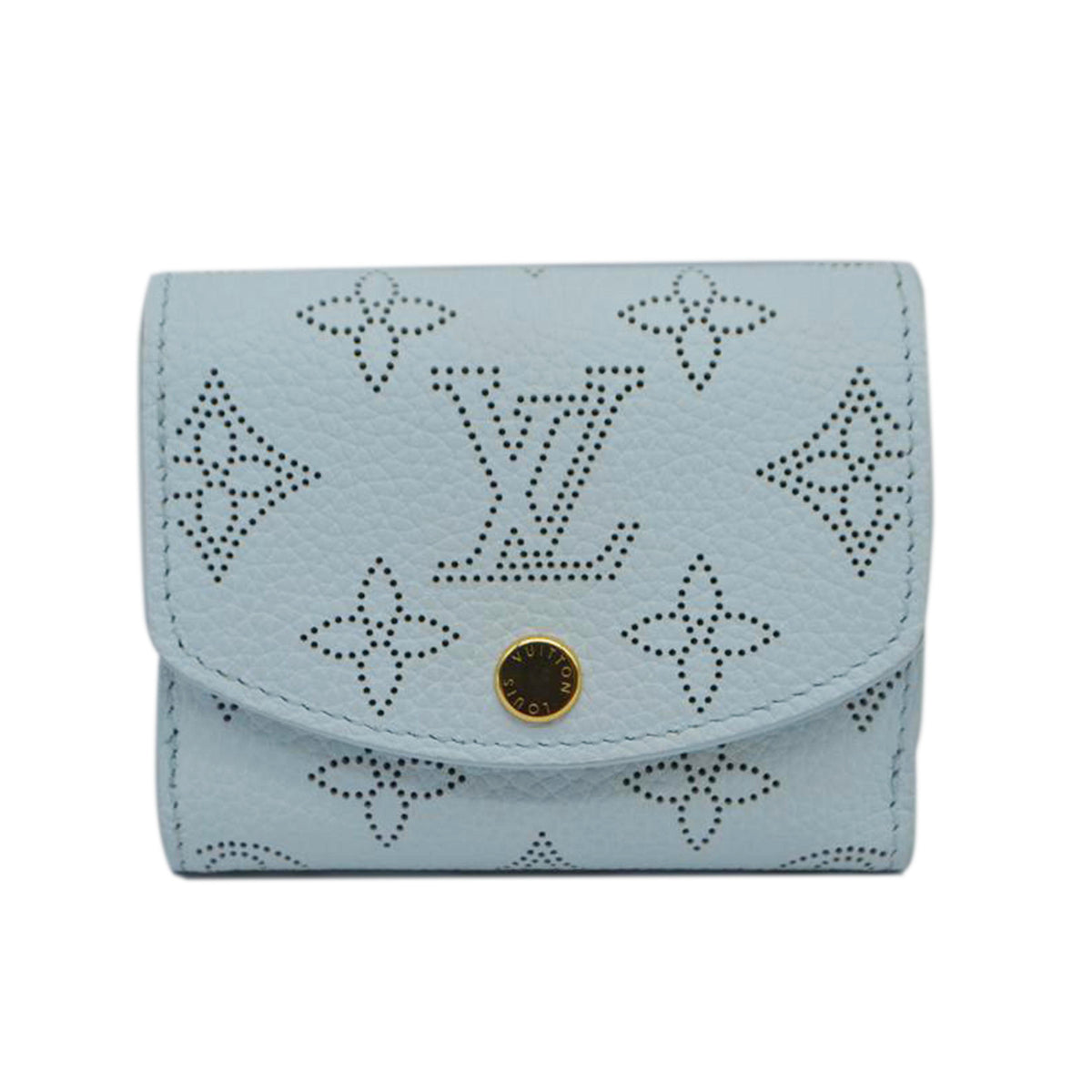 LOUIS VUITTON ルイヴィトン/ポルトフォイユ・イリス コンパクト/マヒナ/スイカイブルー/M28064//RFI****/ABランク/89